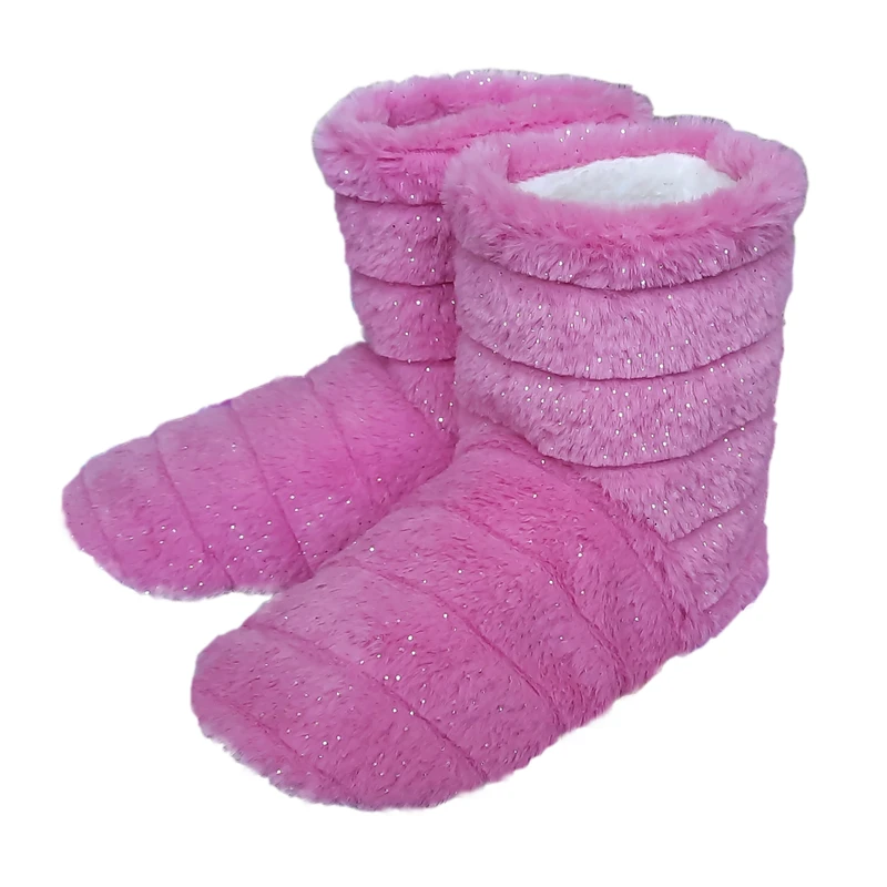 پاپوش زمستانی زنانه مدل خز شاین دار