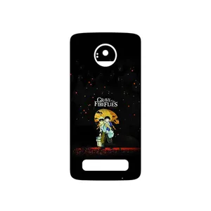 MAHOOT Grave of the Fireflies Cover Sticker for Motorola Moto Z Play