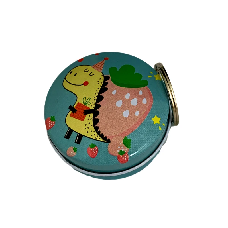 جا کلیدی مدل قوطی فلزی طرح happy Dinosaur کد 13