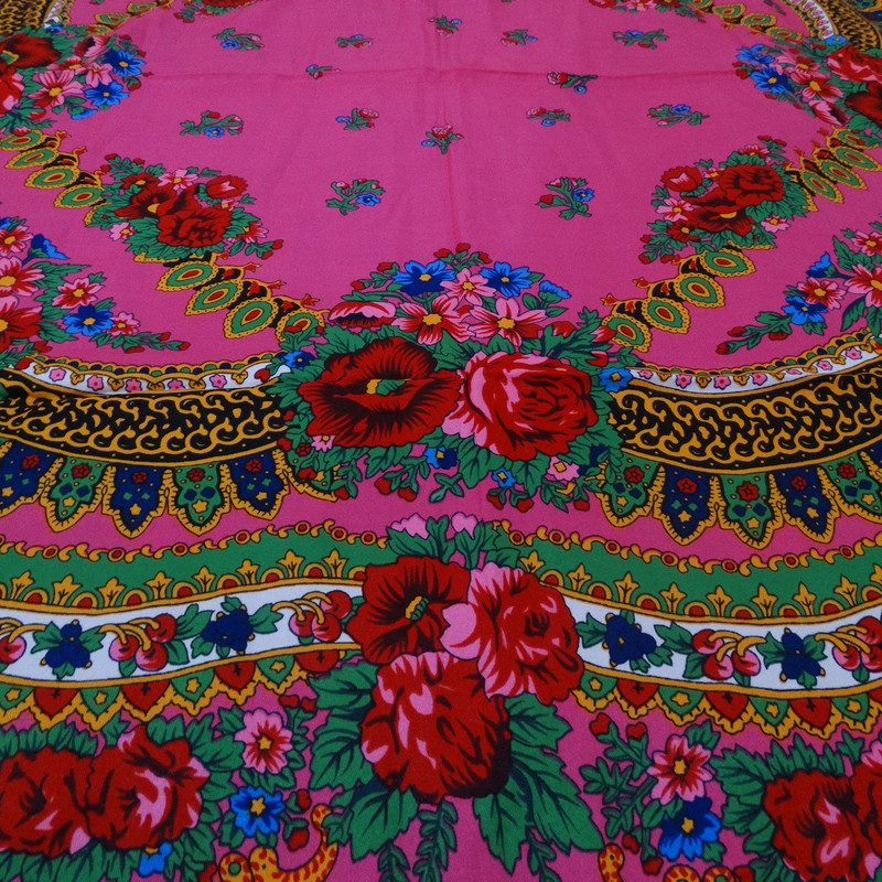 روسری زنانه مدل زمستانه ترکمن کد T60 p