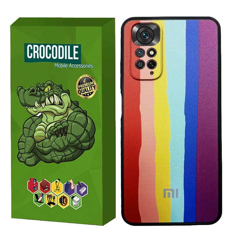 کاور کروکودیل مدل Rainbow2 مناسب برای گوشی موبایل شیائومی Redmi Note 11 4G Global
