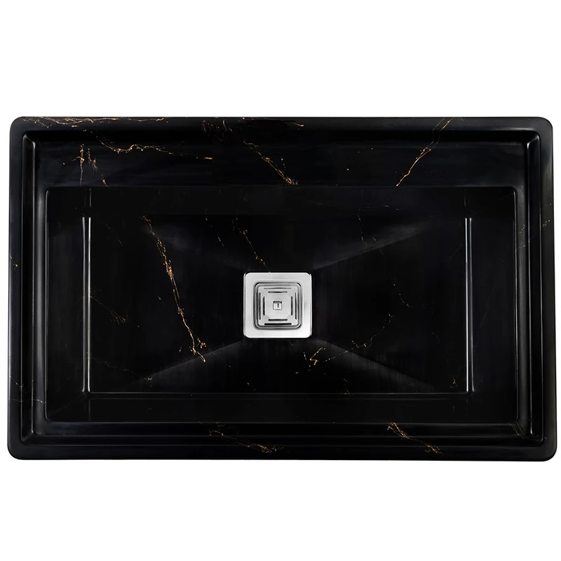 عکس شماره 4 : سینک ظرفشویی گرانیت توکار یک لگنه مدل 80mrt