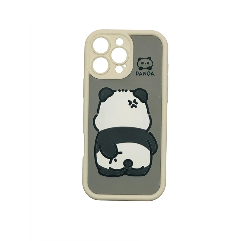 کاور مدل شیک شل طرح پاندا سولید مناسب برای گوشی موبایل اپل iphone 16 pro    