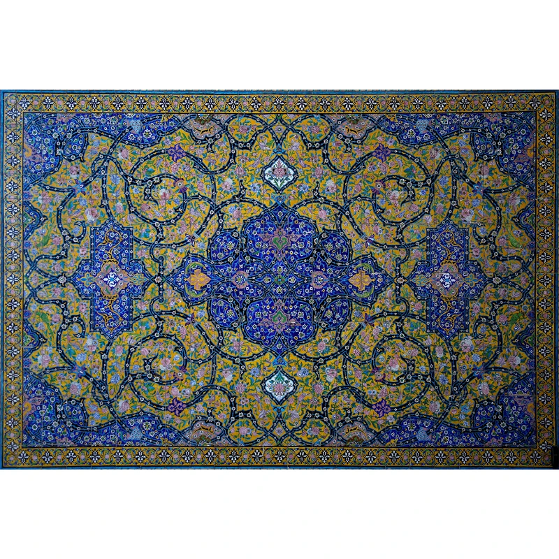 مگنت طرح نقوش اسلیمی کاشی کاری مدل T5062 