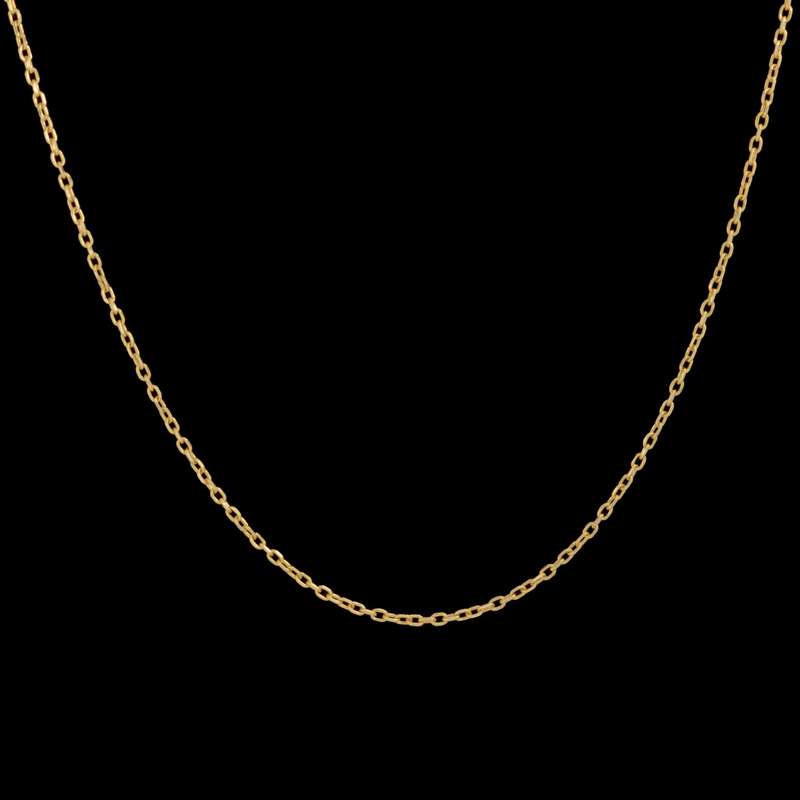 زنجیر طلا 18 عیار زنانه طلای مستجابی مدل فلامینگو کد M42