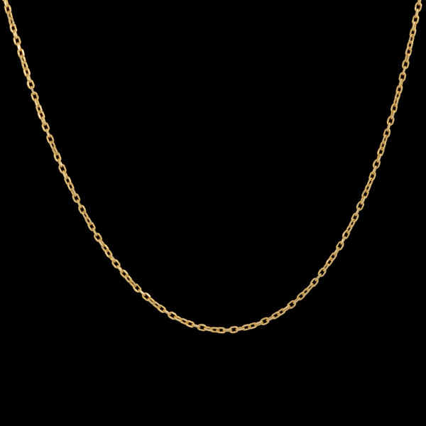 زنجیر طلا 18 عیار زنانه طلای مستجابی مدل فلامینگو کد M45