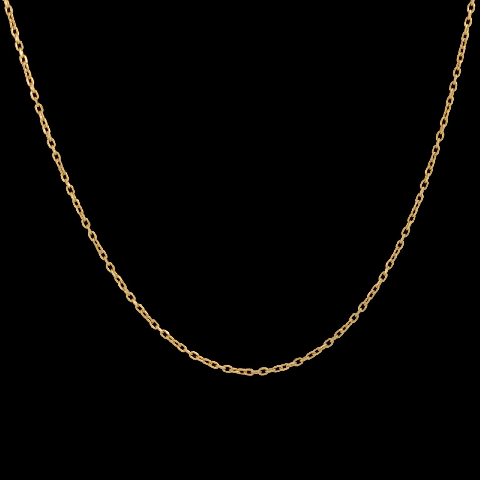 زنجیر طلا 18 عیار زنانه طلای مستجابی مدل فلامینگو کد Z45 -  - 1