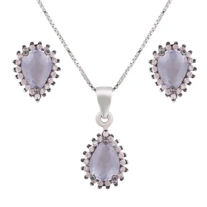 نیم ست نقره زنانه کد M3111