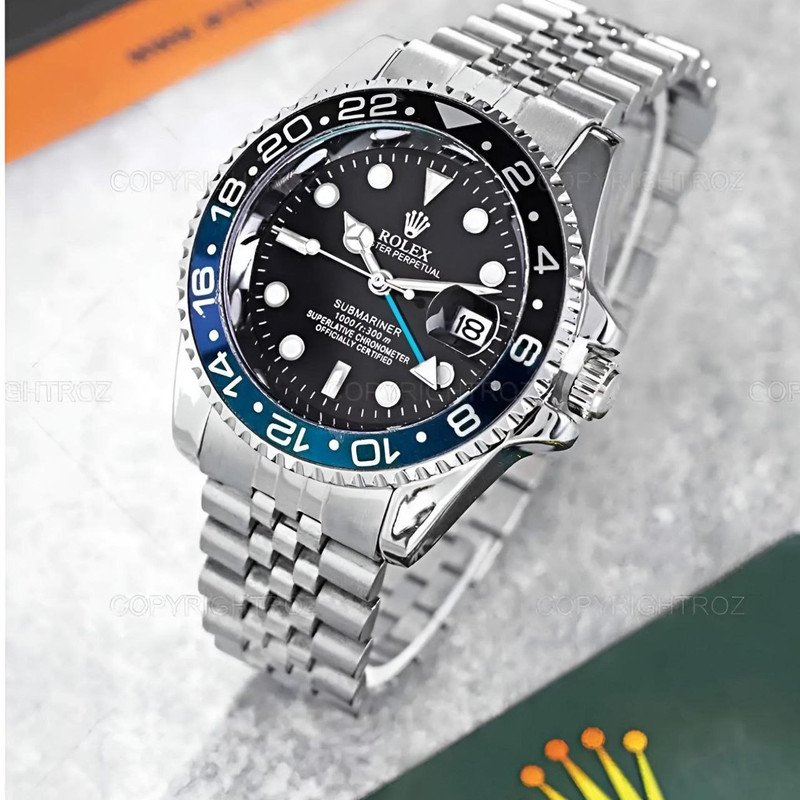 ساعت مچی عقربه‌ای مردانه مدل ساب مارین قفل مخفی کد 01