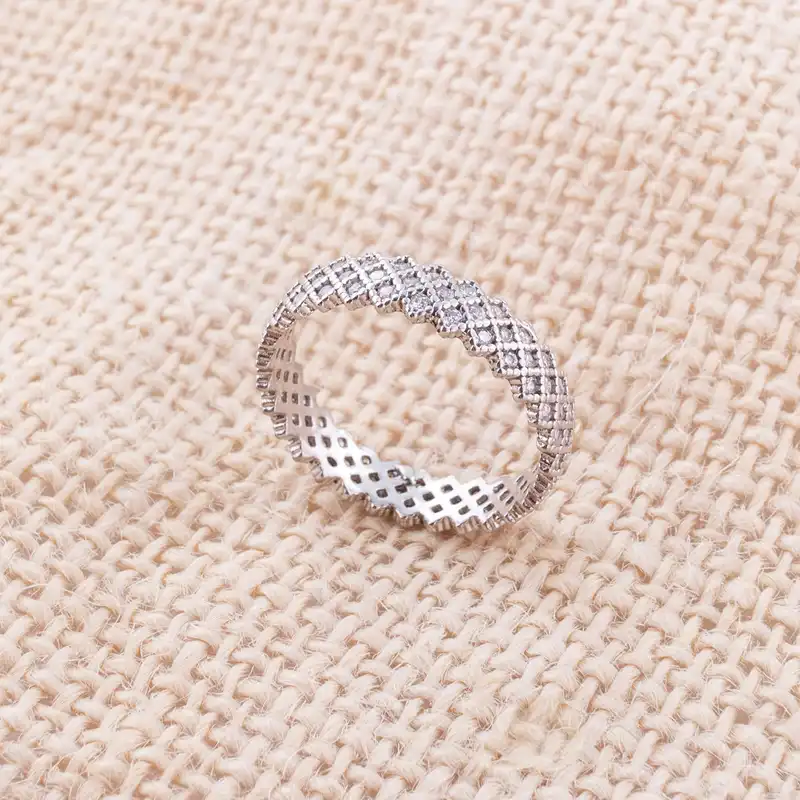 انگشتر نقره زنانه مدل پرنس AT_R109