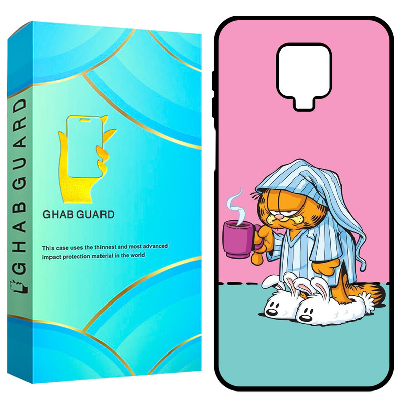 کاور قاب گارد طرح گارفیلد مدل GCHPN9S مناسب برای گوشی موبایل شیائومی Redmi Note 9S / Redmi Note 9 Pro / Redmi Note 9 Pro Max