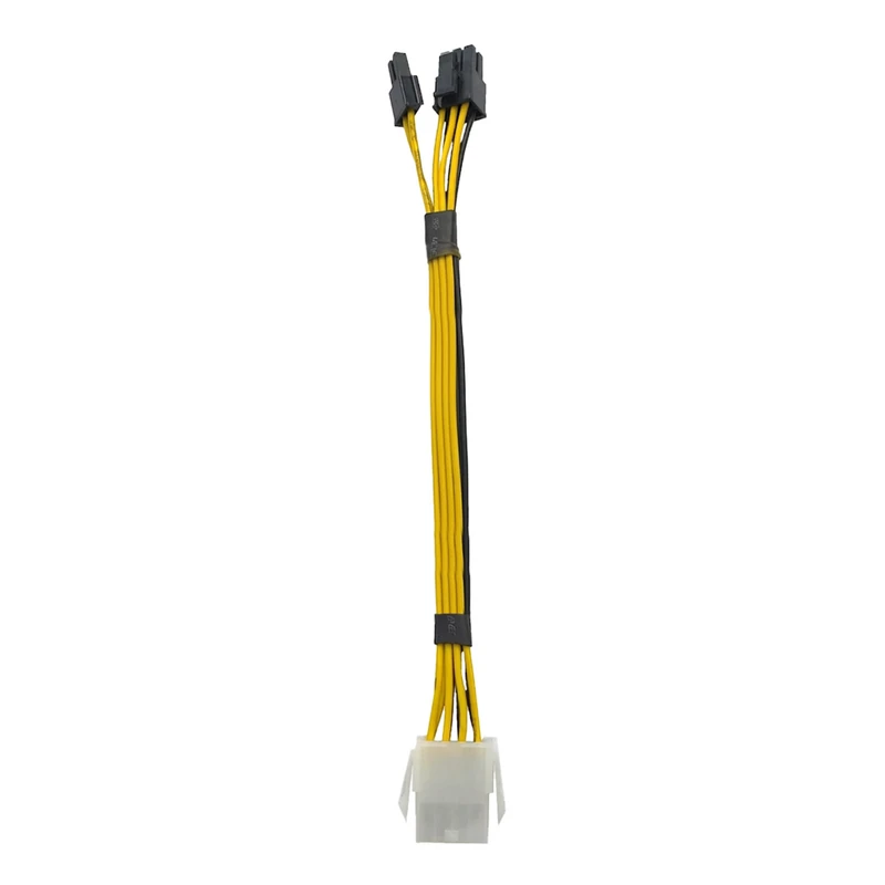 کابل برق کارت گرافیک 8 پین ماده به 8 پین نر مدل Extension88 طول 0.35 متر