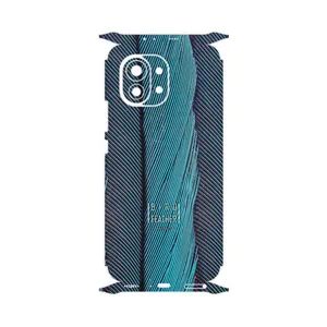 MAHOOT Turquoise feathers-FullSkin Cover Sticker for Xiaomi Mi 11 5G