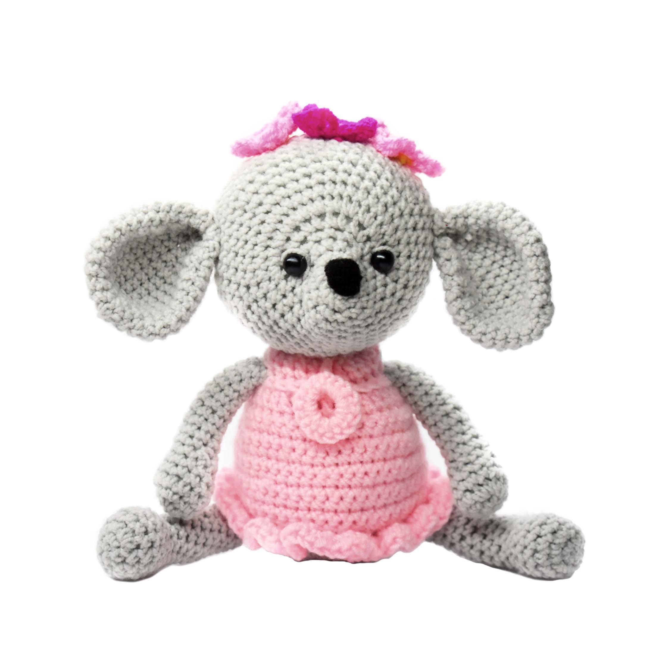 عروسک بافتنی مدل موش کد 2015