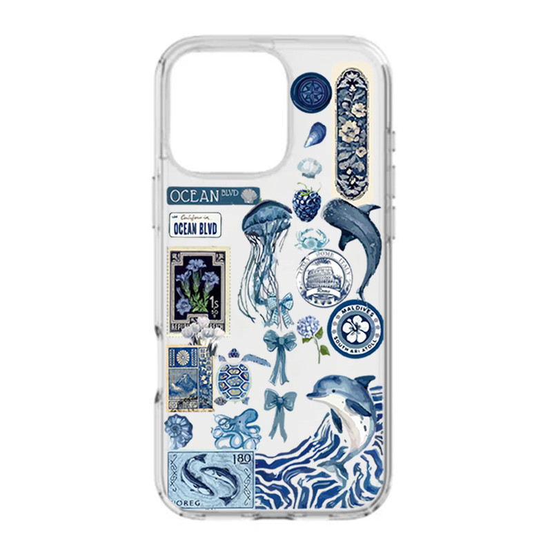 کاور طرح Blue Summer مناسب برای گوشی موبایل اپل iPhone 14 Promax