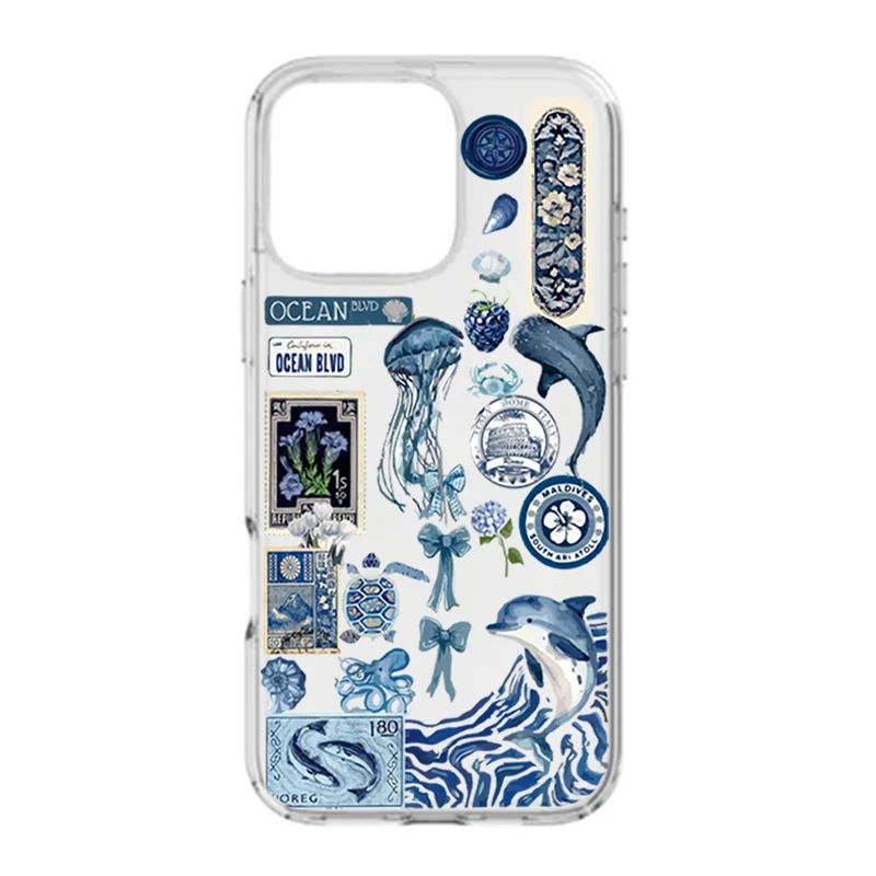 کاور طرح Blue Summer مناسب برای گوشی موبایل اپل iPhone 13 Pro