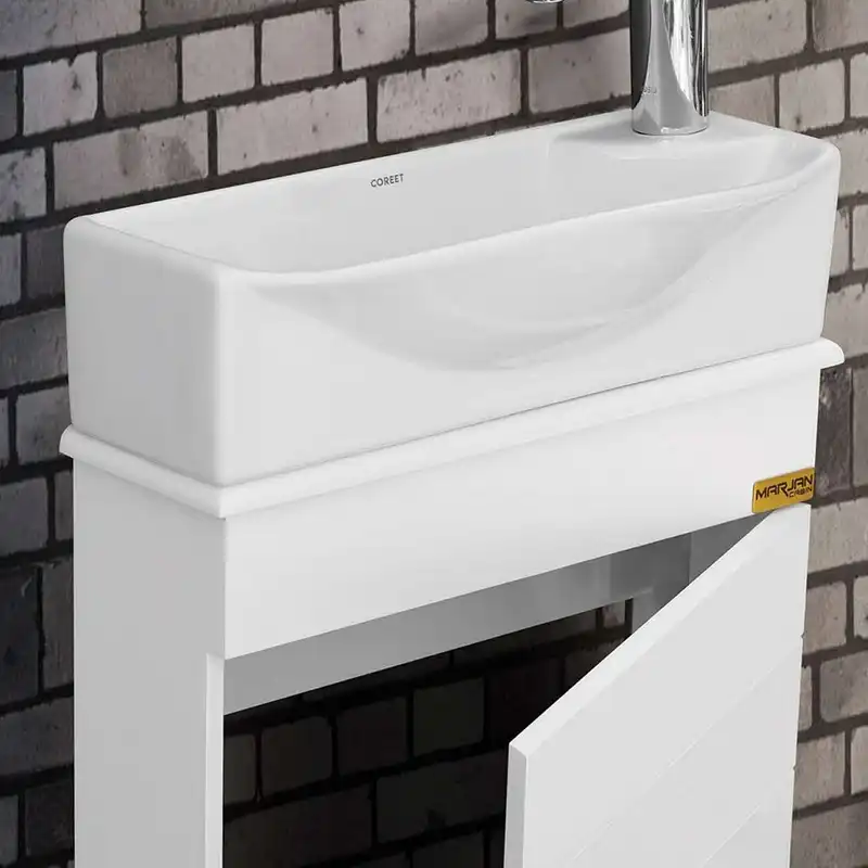 ست کابینت و روشویی مرجان مدل رمینی