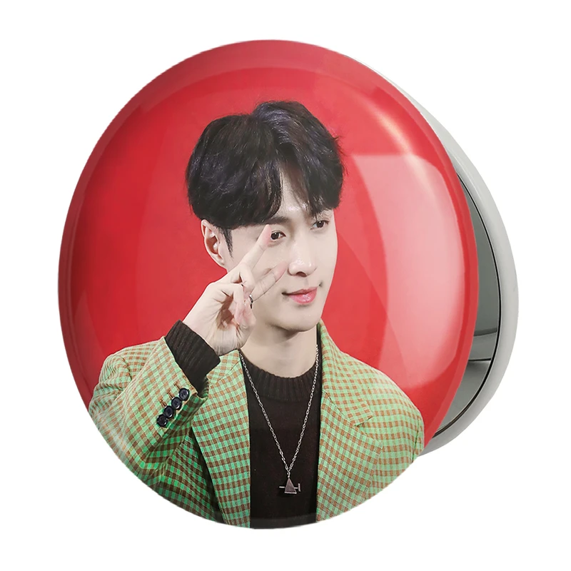 آینه جیبی خندالو طرح لی گروه اکسو EXO مدل تاشو کد 13433 