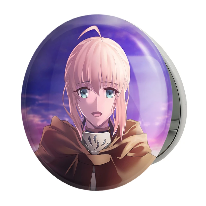 آینه جیبی خندالو طرح التر انیمه فیت استی نایت Fate Stay Night مدل تاشو کد 22767 