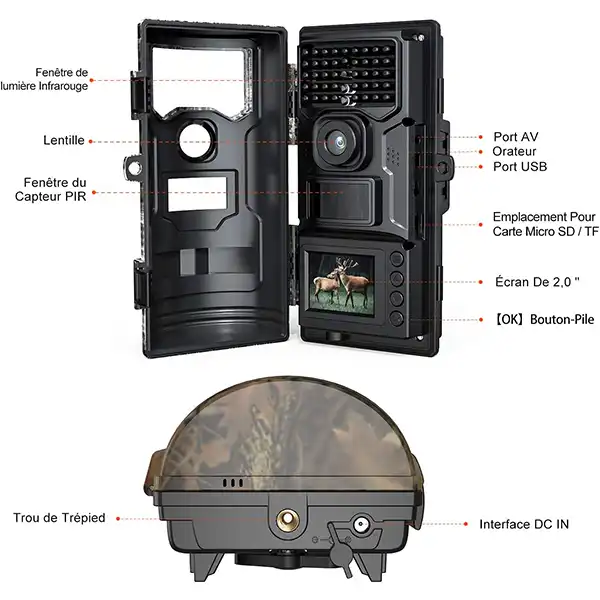 دوربین فیلم برداری وموس مدل H7