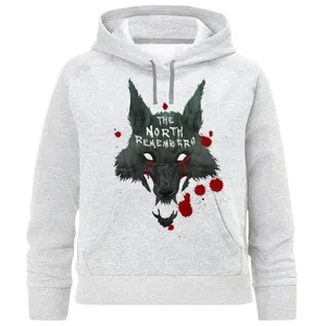 هودی پسرانه مدل گرگ W652