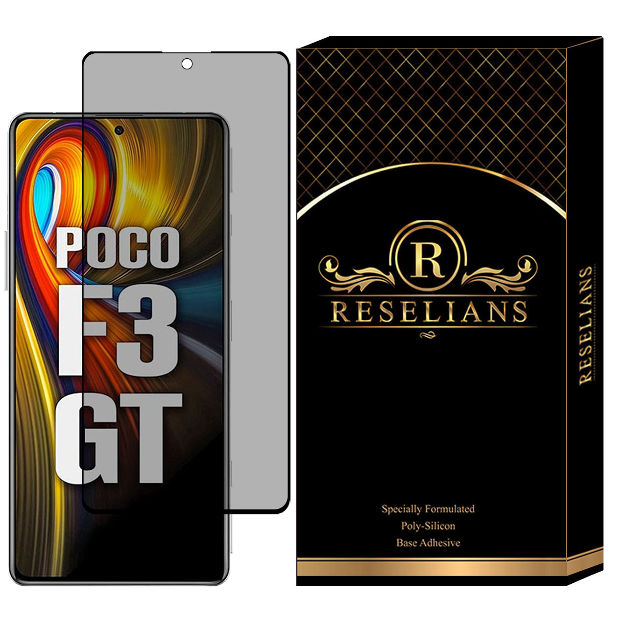 محافظ صفحه نمایش سرامیکی رزلیانس مدل CRP مناسب برای گوشی موبایل شیایومی Poco F3 GT