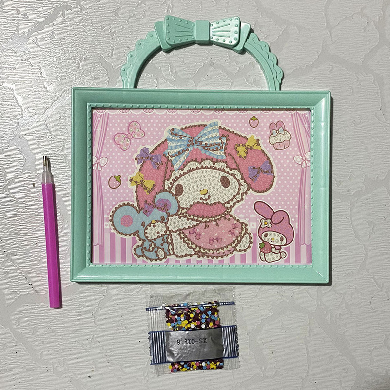 بازی آموزشی مدل ساخت تابلو الماسی طرح هلوکیتی کد XS011