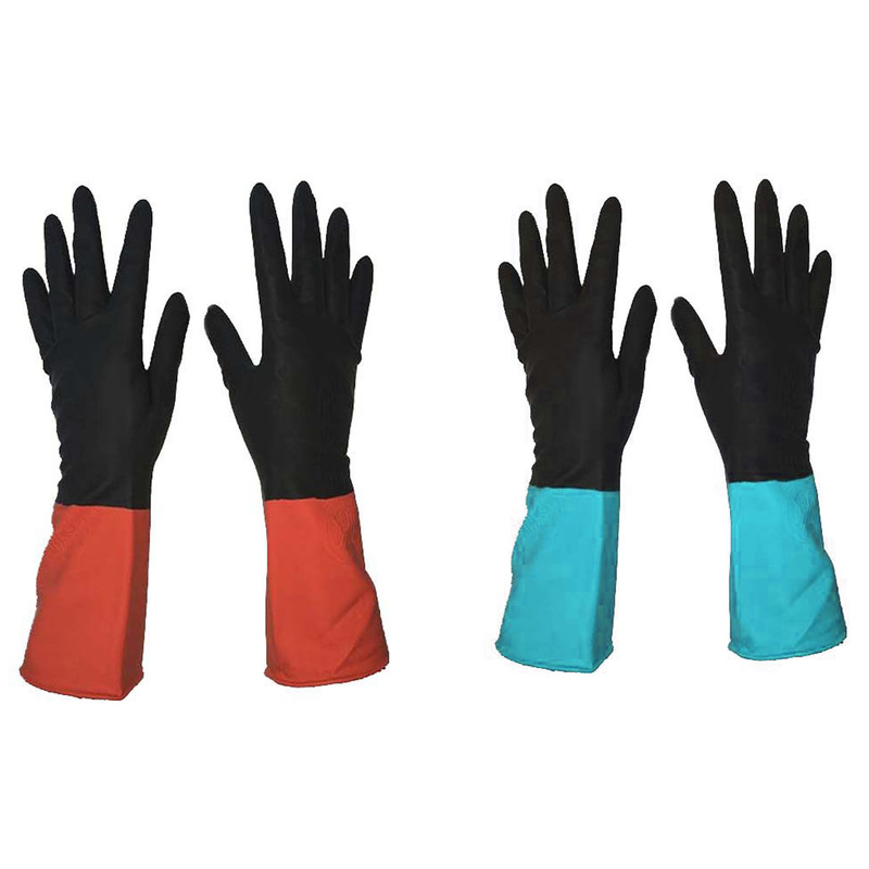 دستکش صنعتی دستکش گیلان مدل سه لایه DE بسته 2 عددی