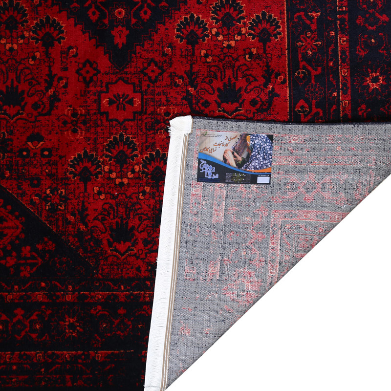 فرش ماشینی دنیای فرش مدل آوا سنتی کد 1504