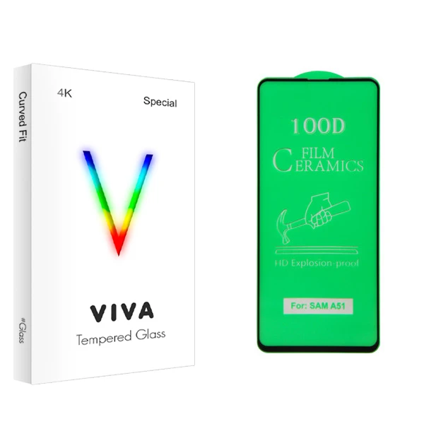 محافظ صفحه نمایش ویوا مدل 4K مناسب برای گوشی موبایل سامسونگ Galaxy A51