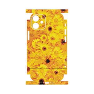 MAHOOT Yellow-Flower-FullSkin Cover Sticker for Apple iPhone 12 mini