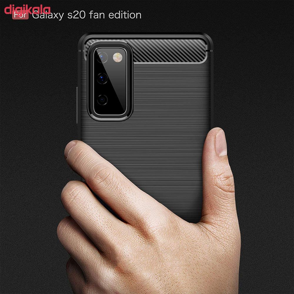 کاور جیتک مدل Rugged Carbon مناسب برای گوشی موبایل سامسونگ Galaxy S20 FE 5G/4G main 1 2