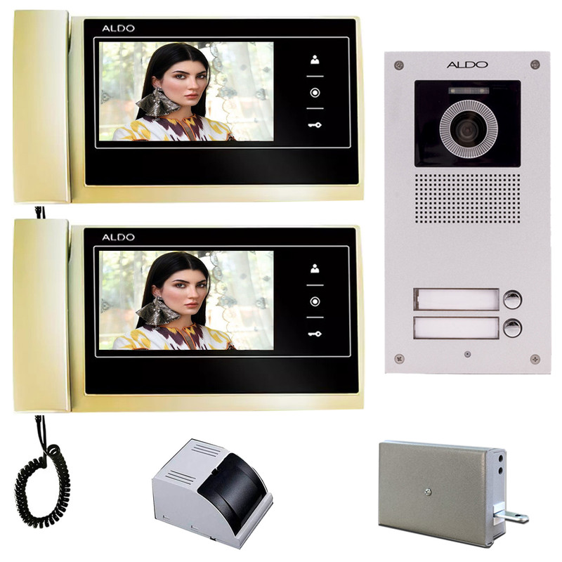 دربازکن تصویری آلدو مدل AL-2UDC/2/727/