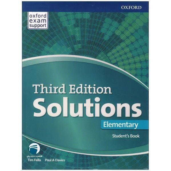 کتاب Solutions Elementary اثر Paul A. Davies and Tim Falla انتشارات دنیای زبان کتاب Solutions Elementary اثر Paul A. Davies and Tim Falla انتشارات دنیای زبان