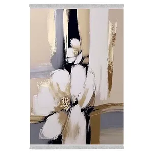 فرش پارچه‌ای دفه مدل  فرشینه طرح مدرن کد  287