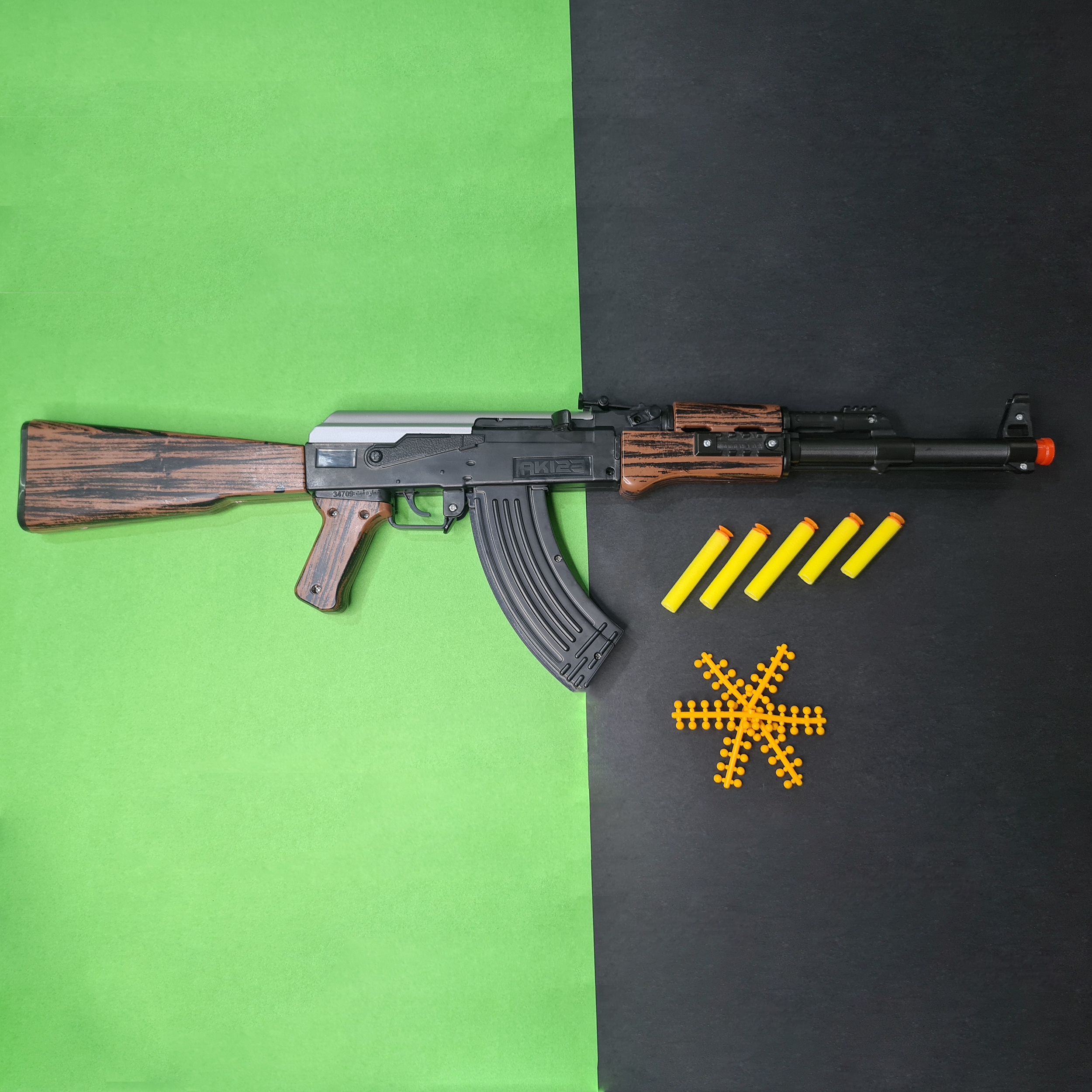 تفنگ بازی مدل AK123