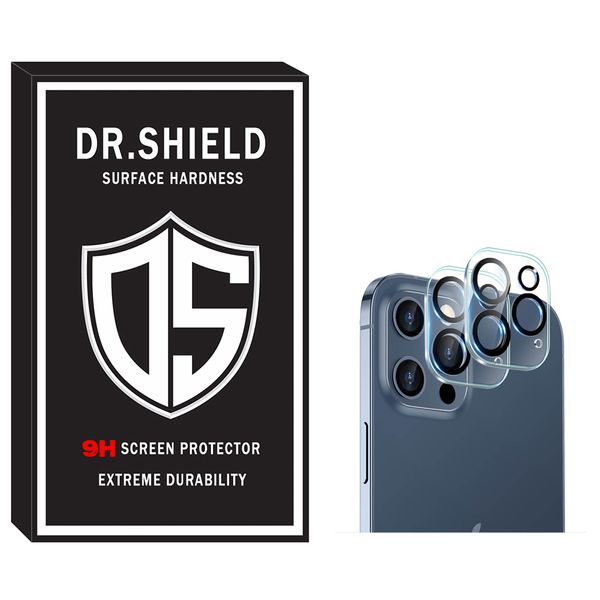 محافظ لنز دوربین دکتر شیلد مدل LNZDR مناسب برای گوشی موبایل اپل Iphone 13 Pro Max بسته دو عددی