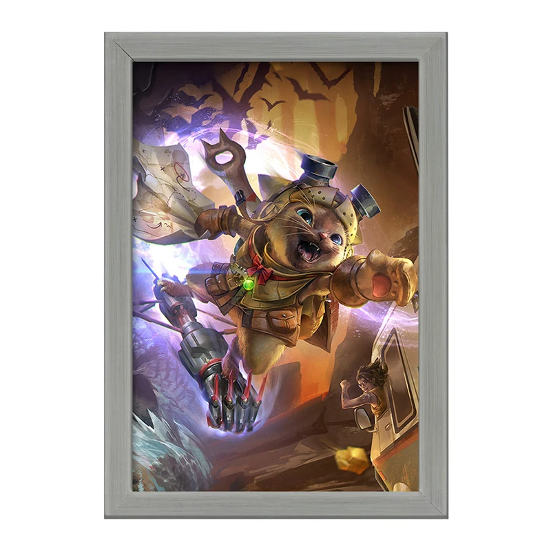 تابلو خندالو طرح بازی شکارچی هیولا (Monster Hunter) کد 33245