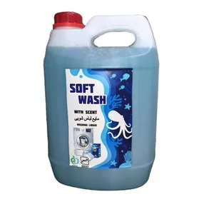 مایع لباسشویی سافت واش مدل washing liquid حجم 3.5 لیتر