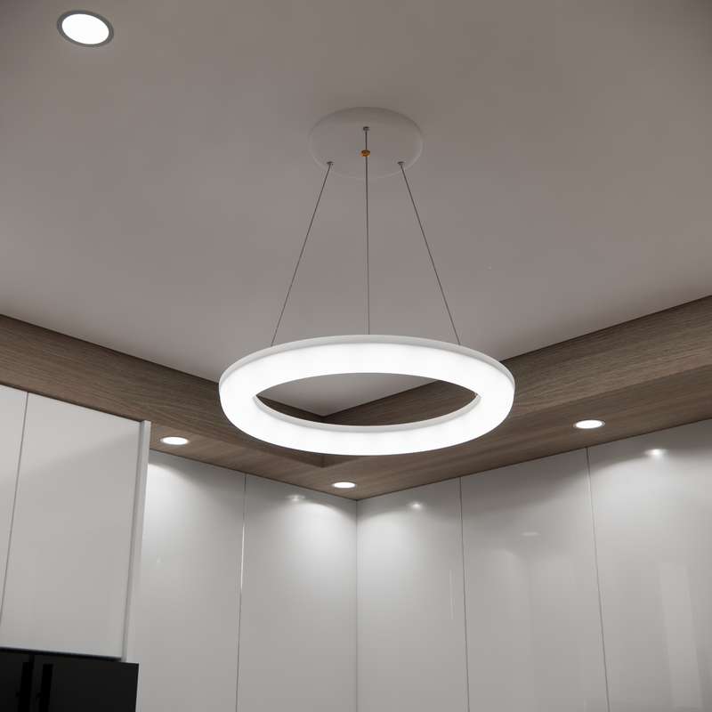 لوستر مدل تک حلقه ای