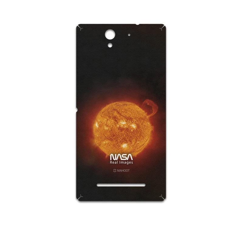برچسب پوششی ماهوت مدل Sun-By-NASA مناسب برای گوشی موبایل سونی Xperia C3 Dual