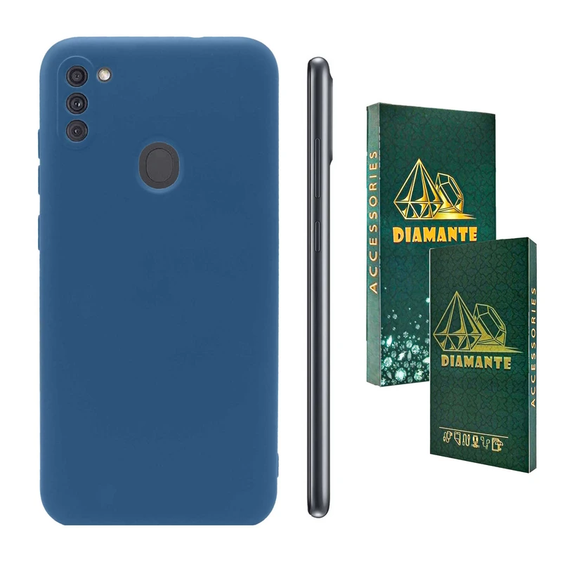 کاور دیامانته مدل sili_77 GN مناسب برای گوشی موبایل سامسونگ Galaxy A11