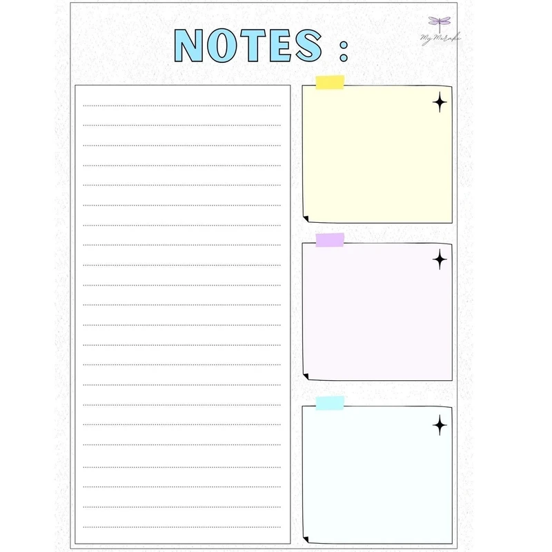 کاغذ یادداشت A5 مدل planner to do list کد 930 بسته 15 عددی