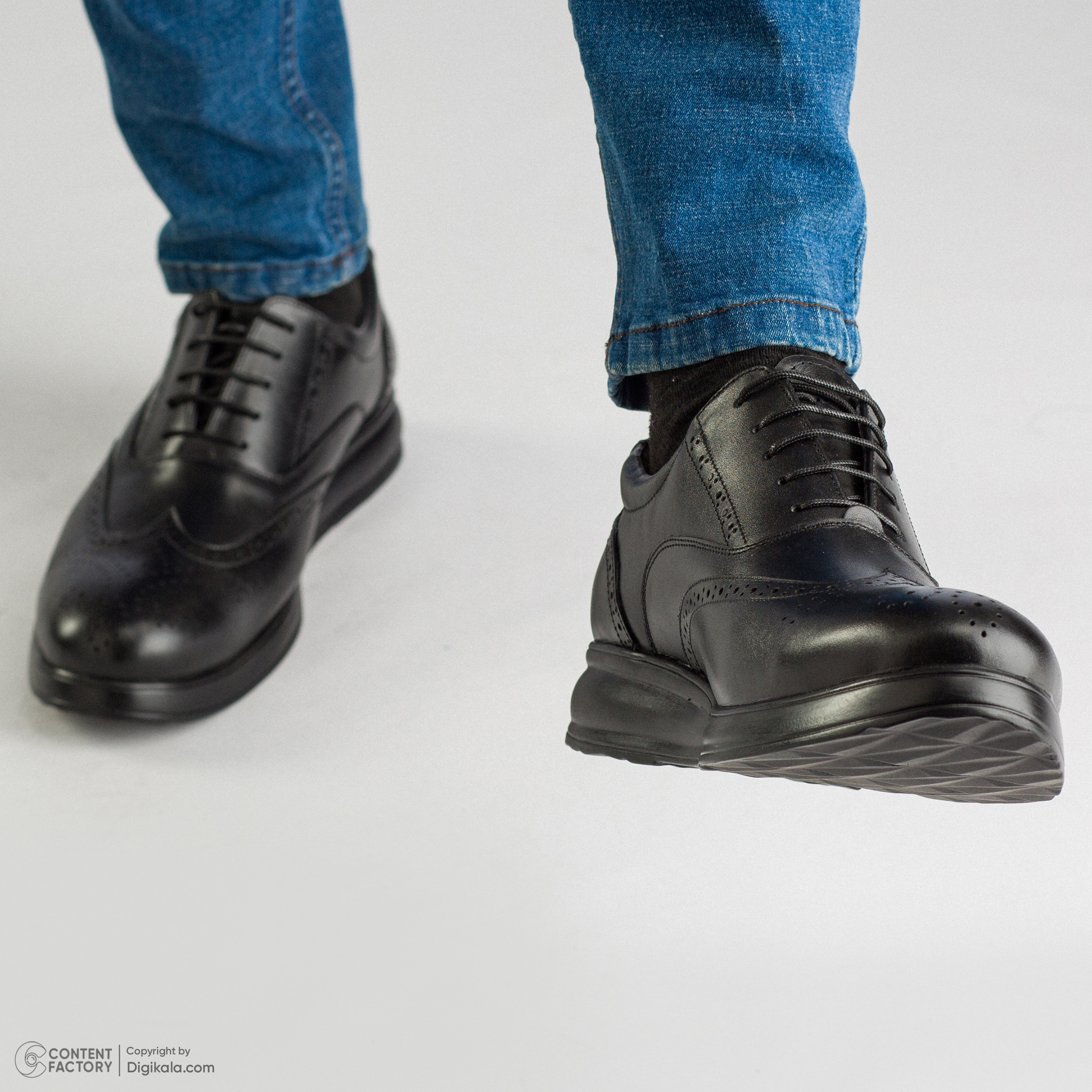 کفش روزمره مردانه چرم عطارد مدل چرم طبیعی کد SH51 -  - 5