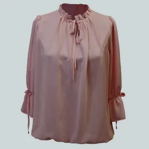 بلوز زنانه مدل یقه چیندار 