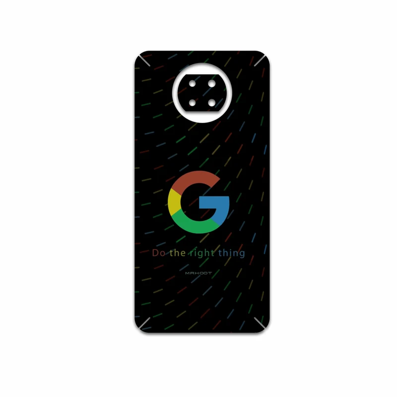 برچسب پوششی ماهوت مدل Google-Logo مناسب برای گوشی موبایل شیائومی Redmi Note 9T