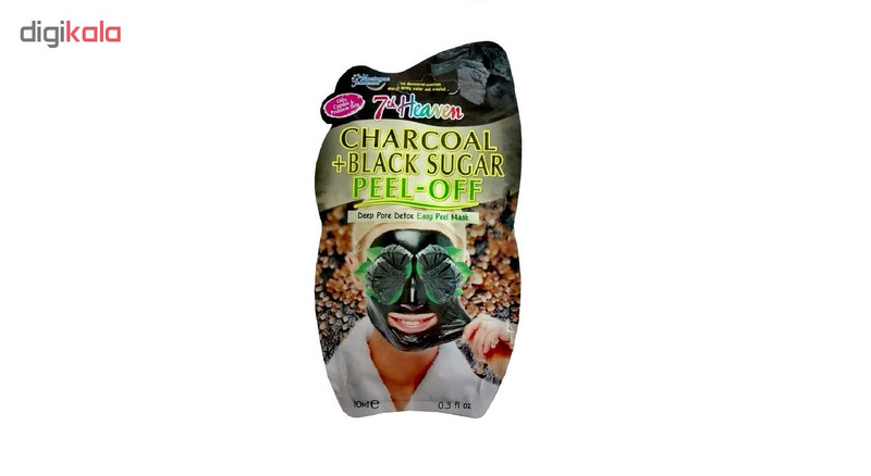 ماسک صورت مونته ژنه سری 7th Heaven مدل charcoal&black sugar حجم 10 میلی لیتر ماسک صورت مونته ژنه سری 7th Heaven مدل charcoal&black sugar حجم 10 میلی لیتر