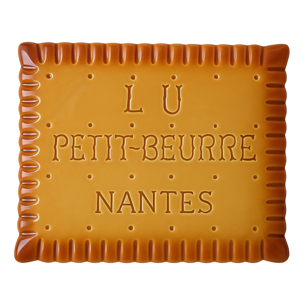 زیرسیگاری مدل بیسکویت LU PETIT-BEURRE