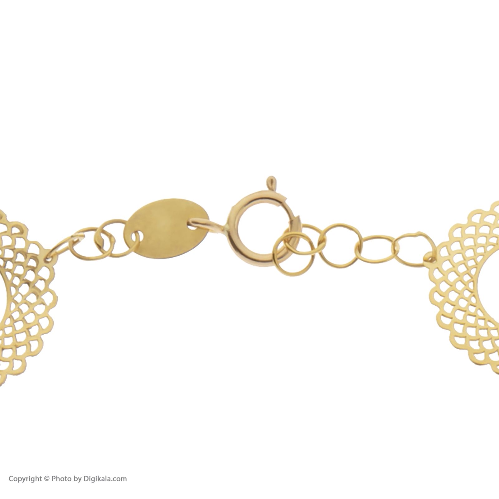 دستبند طلا 18 عیار زنانه کانیار گالری مدل DG2 -  - 4