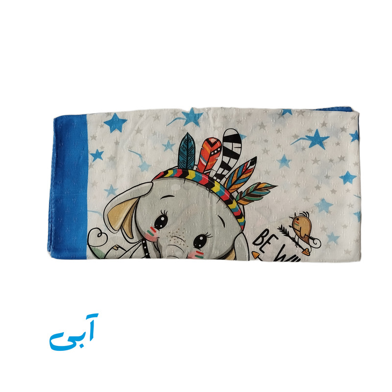 روسری دخترانه مدل فیل سرخ پوست کد 001